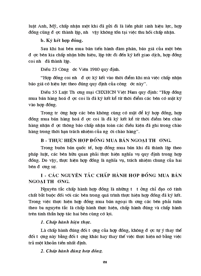 image for page Một số vấn đề pháp lý về ký kết và thực hiện hợp đồng mua bán ngoại thương