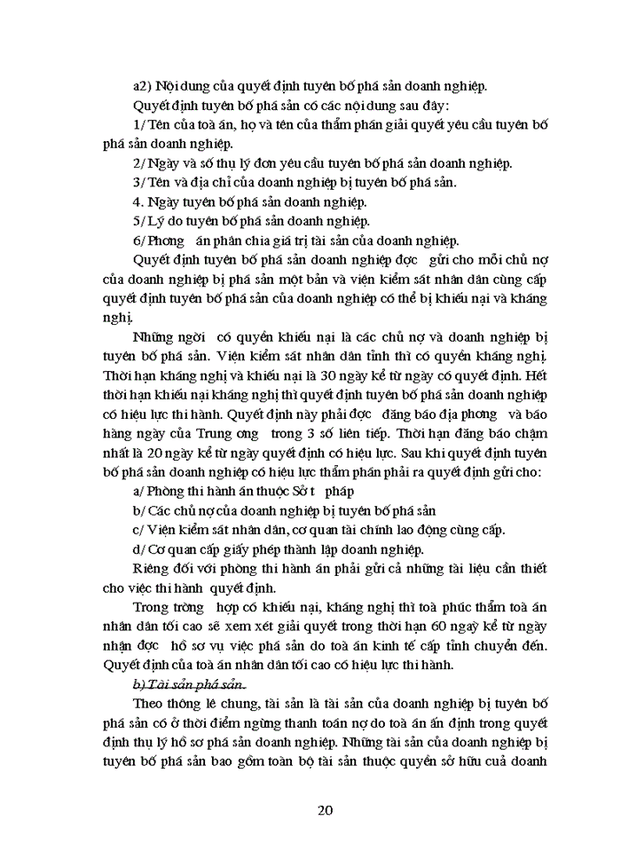 image for page Tìm hiểu thủ tục Giải quyết yêu cầu tuyên bố phá sản doanh nghiệp