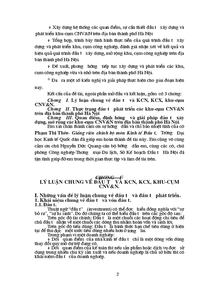 image for page Thực trạng đầu tư phát triển các khu cụm Công nghiệp vừa và nhỏ trên địa bàn TP Hà Nội