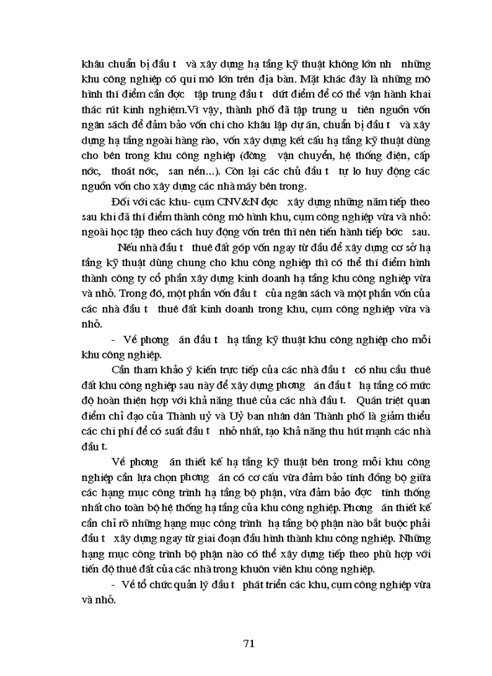 image for page Thực trạng đầu tư phát triển các khu cụm Công nghiệp vừa và nhỏ trên địa bàn TP Hà Nội