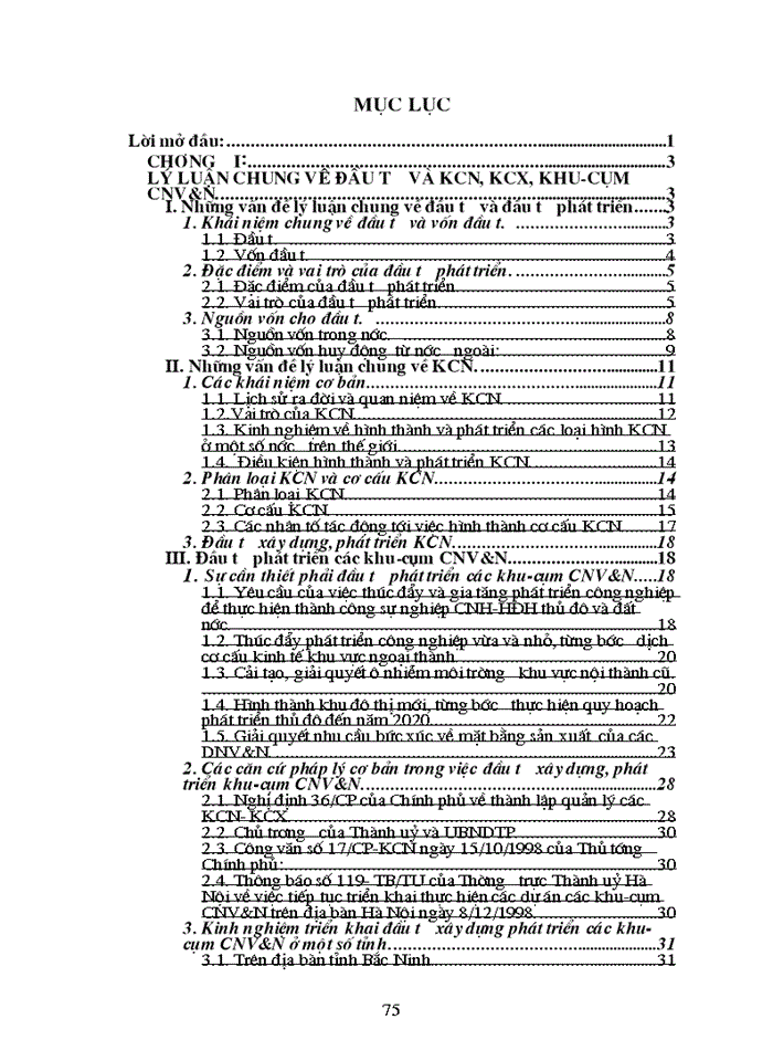 image for page Thực trạng đầu tư phát triển các khu cụm Công nghiệp vừa và nhỏ trên địa bàn TP Hà Nội