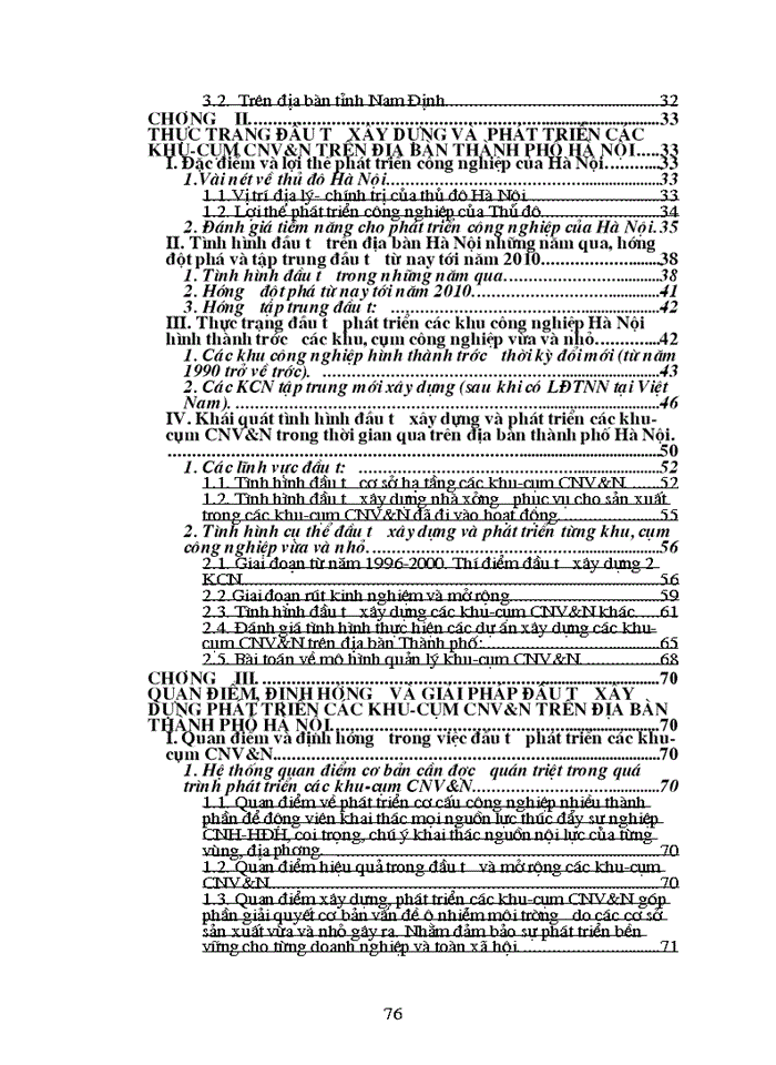 image for page Thực trạng đầu tư phát triển các khu cụm Công nghiệp vừa và nhỏ trên địa bàn TP Hà Nội