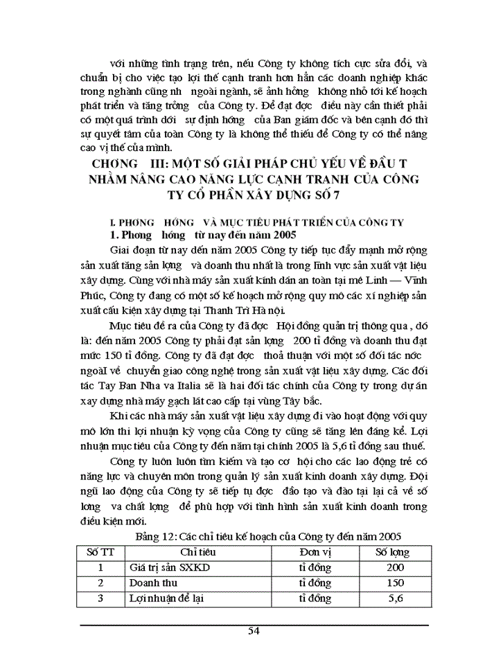 image for page Đầu tư nhằm nâng cao năng lực cạnh tranh của Công ty Cổ phần Xây dựng số 7