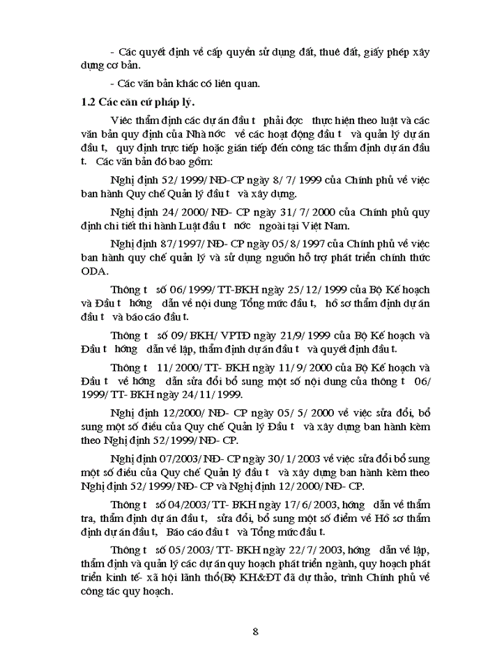 image for page Công tác thẩm định dự án đầu tư tại Vụ thẩm định và Giám sát Đầu tư -Bộ kế hoạch và Đầu tư
