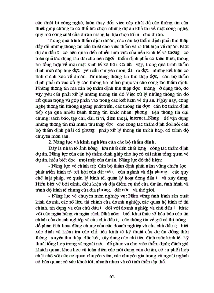 image for page Công tác thẩm định dự án đầu tư tại Vụ thẩm định và Giám sát Đầu tư -Bộ kế hoạch và Đầu tư