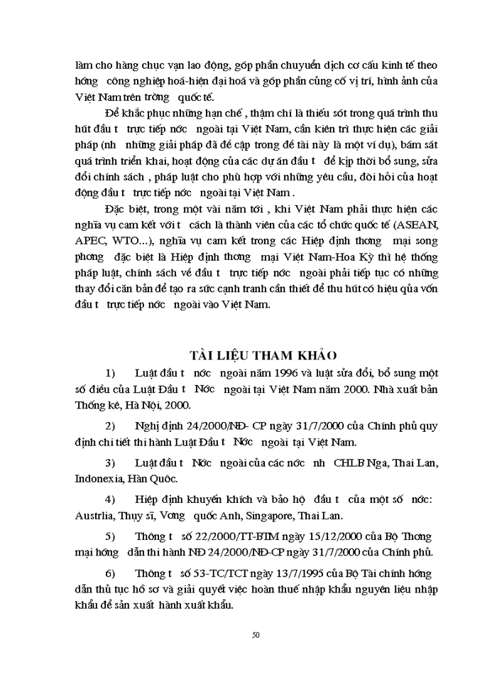 image for page Đầu tư trực tiếp nước ngoài tại Việt Nam Vài nét về thực trạng và Giải pháp