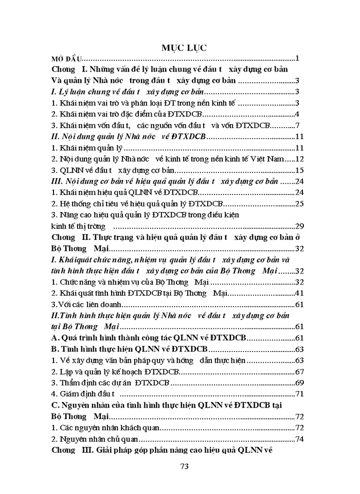 image for page Giải pháp nâng cao hiệu quả quản lý nhà nước về đầu tư Xây dựng cơ bản tại Bộ Thương mại