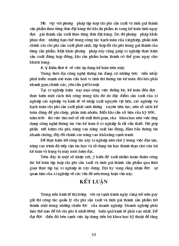 image for page Tổ chức Kế toán Chi phí sản xuất và tính Giá thành sản phẩm ở xí nghiệp in Xây dựng