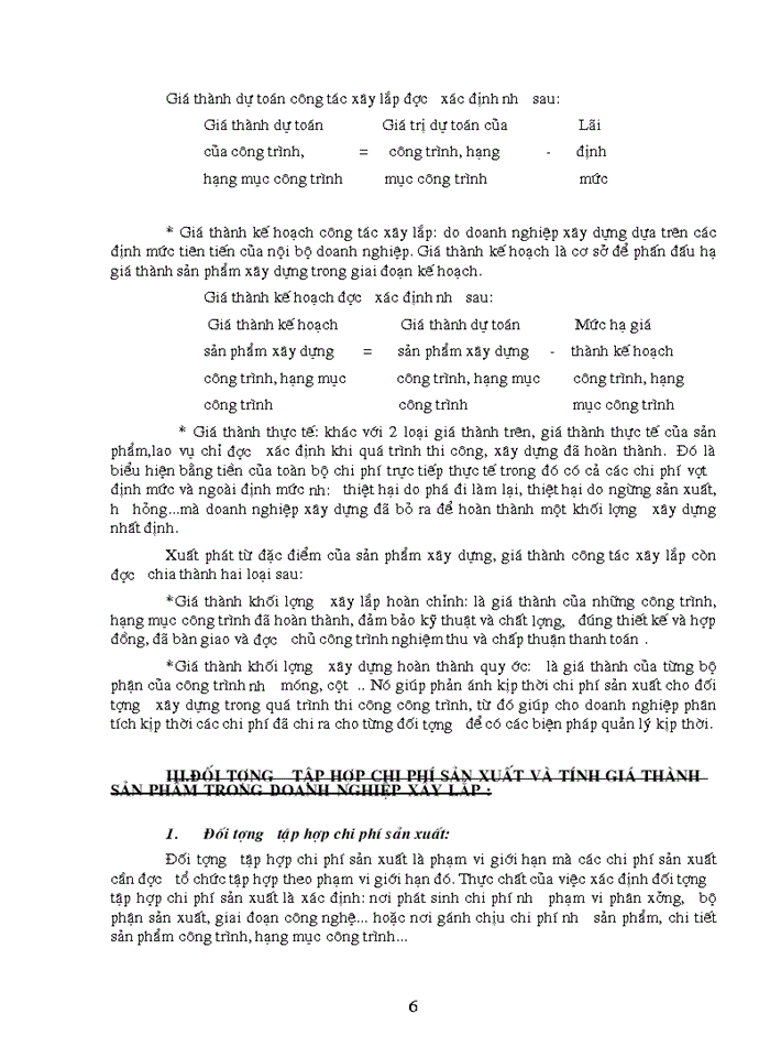 Tình hình thực tế Kế toán và tập hợp Chi phí sản xuất và tính Giá thành sản phẩm tại Công ty Xây lắp Điện 4