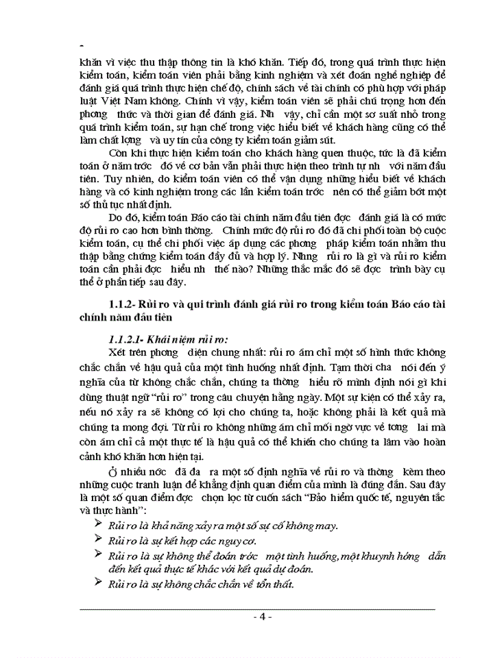 image for page THS Nâng cao hiệu quả đánh giá rủi ro trong quá trình Kiểm toán năm đầu tiên số dư đầu năm do VACO thực hiện