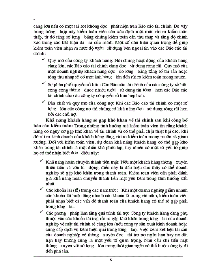 image for page THS Nâng cao hiệu quả đánh giá rủi ro trong quá trình Kiểm toán năm đầu tiên số dư đầu năm do VACO thực hiện