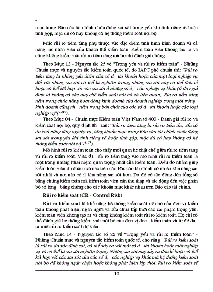 image for page THS Nâng cao hiệu quả đánh giá rủi ro trong quá trình Kiểm toán năm đầu tiên số dư đầu năm do VACO thực hiện