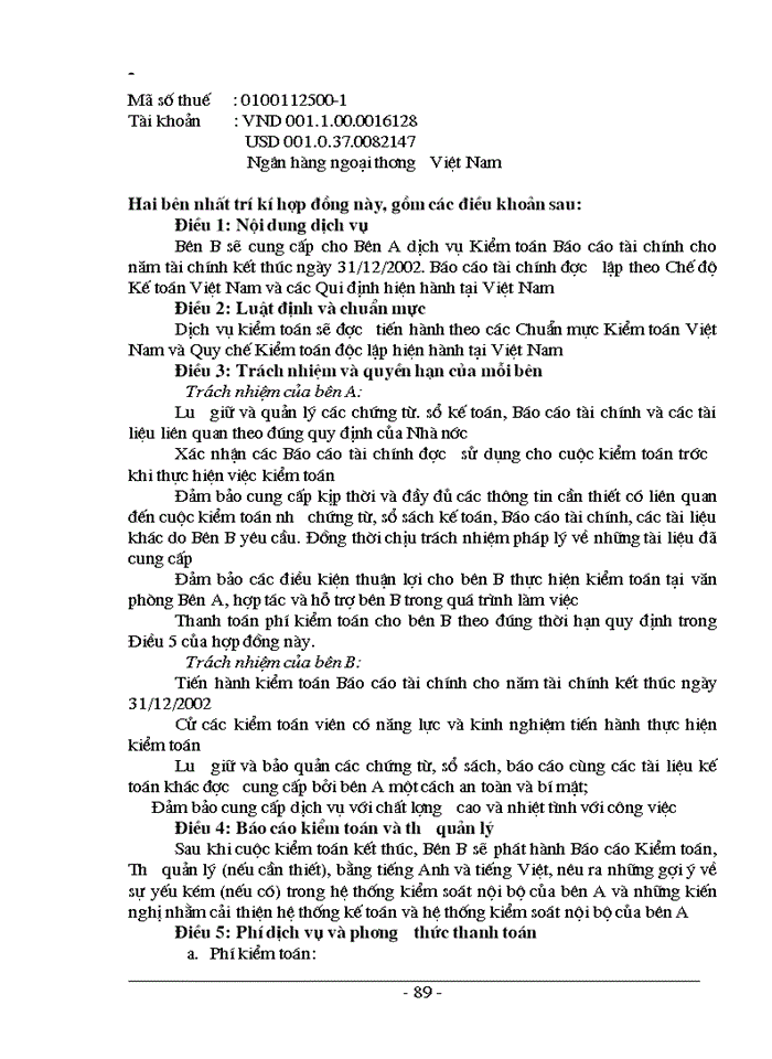image for page THS Nâng cao hiệu quả đánh giá rủi ro trong quá trình Kiểm toán năm đầu tiên số dư đầu năm do VACO thực hiện