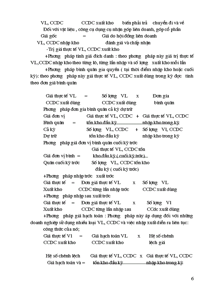image for page Kế toán Nguyên vật liệu Công cụ dụng cụ ở Công ty Trách nhiệm Hữu hạn Thương mại và in Việt Tiến