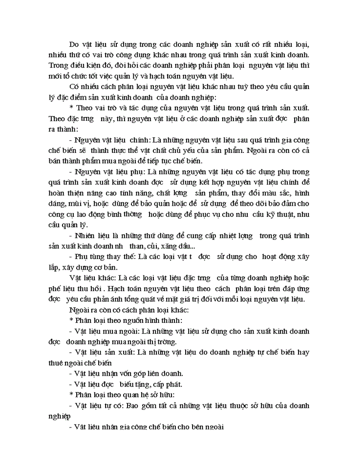 image for page Hoàn thiện công tác hạch toán Nguyên vật liệu với việc tăng cường hiệu quả sử dụng Nguyên vật liệu tại Công ty Cơ khí Ô tô 1-5
