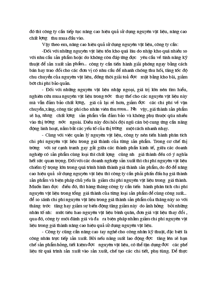 image for page Hoàn thiện công tác hạch toán Nguyên vật liệu với việc tăng cường hiệu quả sử dụng Nguyên vật liệu tại Công ty Cơ khí Ô tô 1-5
