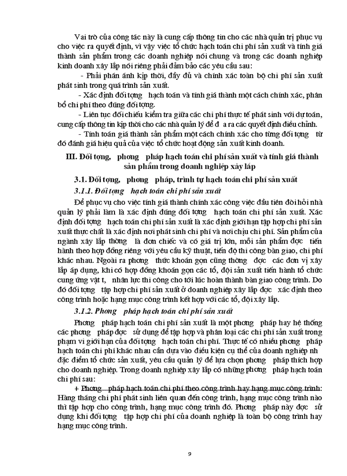 image for page Công tác hạch toán Chi phí sản xuất và tính Giá thành sản phẩm tại Công ty Xây dựng công trình giao thông 889 Tổng Công ty Xây dựng công trình GT8