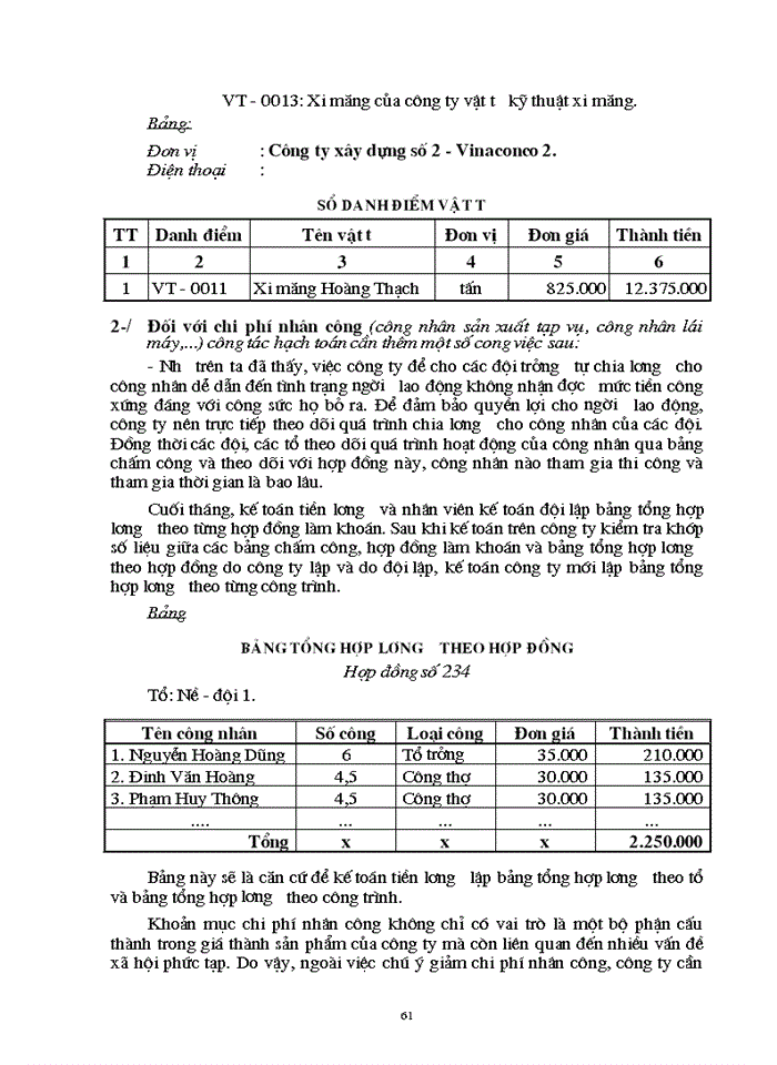 image for page Hoàn thiện Kế toán Chi phí sản xuất và tính Giá thành sản phẩm Xây lắp tại Công ty Xây dựng số 2