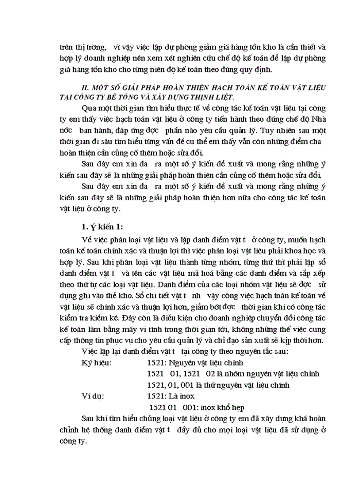 image for page Kế toán vật liệu tại Công ty Bê tông và Xây dựng Thịnh Liệt