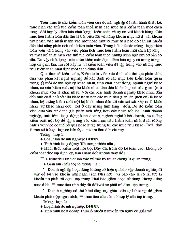 image for page Công việc Kiểm toán chu trình H động và H trả trong Kiểm toán Báo cáo tài chính ở Công ty dịch vụ tài chính Kế toán và Kiểm toán AASC