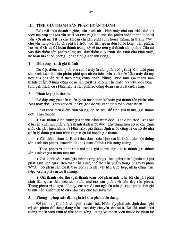 image for page Hoàn thiện công tác Kế toán tập hợp Chi phí sản xuất Kinh doanhvà tính Giá thành sản phẩm tại Nhà máy chế tạo Biến thế