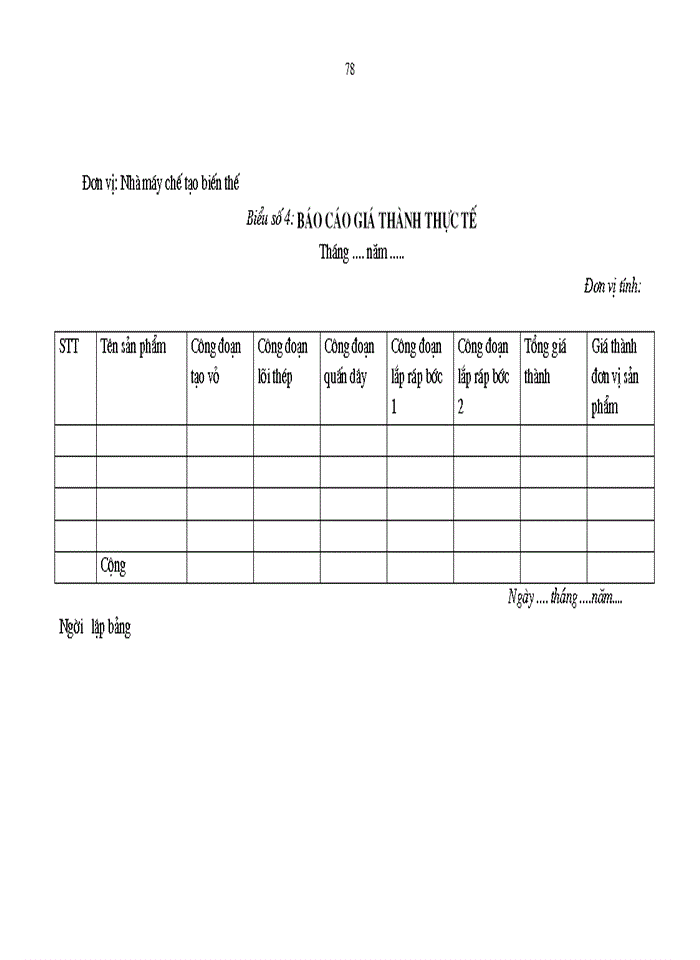 image for page Hoàn thiện công tác Kế toán tập hợp Chi phí sản xuất Kinh doanhvà tính Giá thành sản phẩm tại Nhà máy chế tạo Biến thế