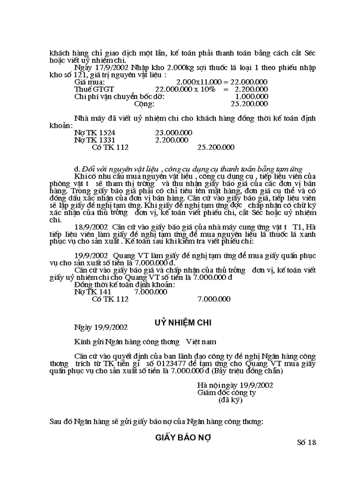 image for page Công tác hạch toán Kế toán Nguyên vật liệu Công cụ dụng cụ tại Nhà máy Thuốc lá Thăng Long