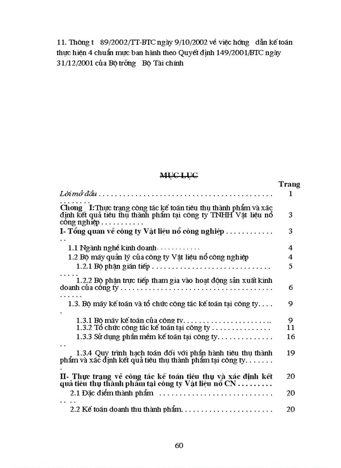 image for page Hoàn thiện công tác Kế toán tiêu thụ và xác định kết quả Tiêu thụ Thành phẩm ở Công ty Trách nhiệm Hữu hạn Vật liệu nổ Công nghiệp