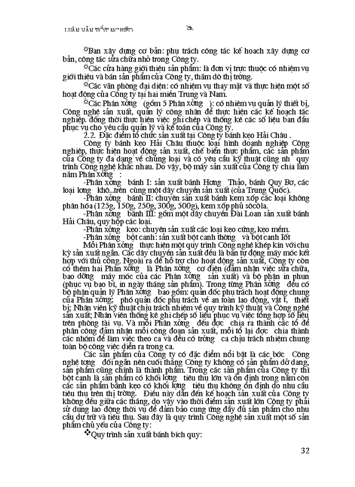 image for page Công tác Kế toán Nguyên vật liệu ở Công ty Bánh kẹo Hải Châu