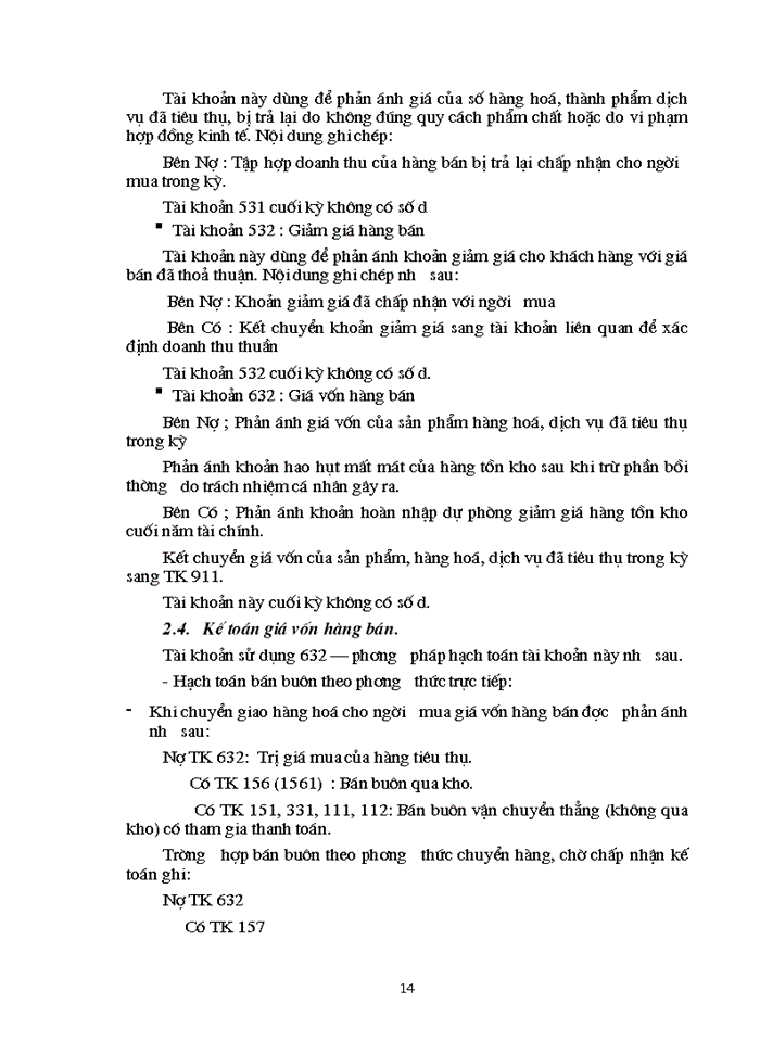 image for page Hoàn thiện Kế toán lưu chuyển hàng hóa và xác định kết quả tiêu thụ tại chi nhánh Công ty Điện máy TPHồ Chí Minh