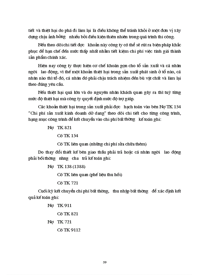 image for page Tổ chức công tác Kế toán tổng hợp Chi phí sản xuất và tính Giá thành sản phẩm tại Công ty cổ phần đầu tư Xây lắp Thương mại và dịch vụ