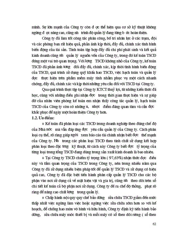 image for page Hạch toán Tài sản cố định hữu hình tại Công ty Khai thác công trình thủy lợi Thanh trì