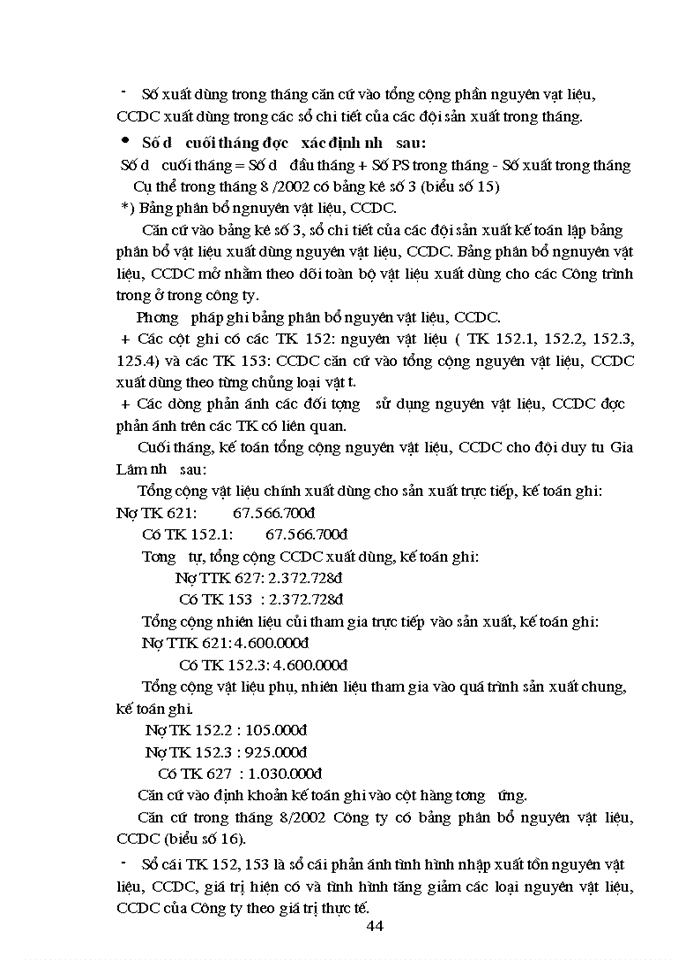 image for page Tổ chức công tác Kế toán Nguyên vật liệu Công cụ dụng cụ ở Công ty Công trình giao thông 1 Hà Nội