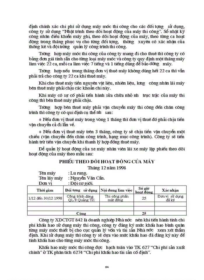 image for page THS Kế toán Chi phí sản xuất và tính Giá thành sản phẩm Xây dựng tại Công ty Xây dựng công trình giao thông 842