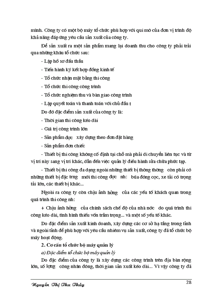 image for page Tổ chức hạch toán Chi phí sản xuất và tính GT Xây lắp tại Công ty Công trình giao thông 2