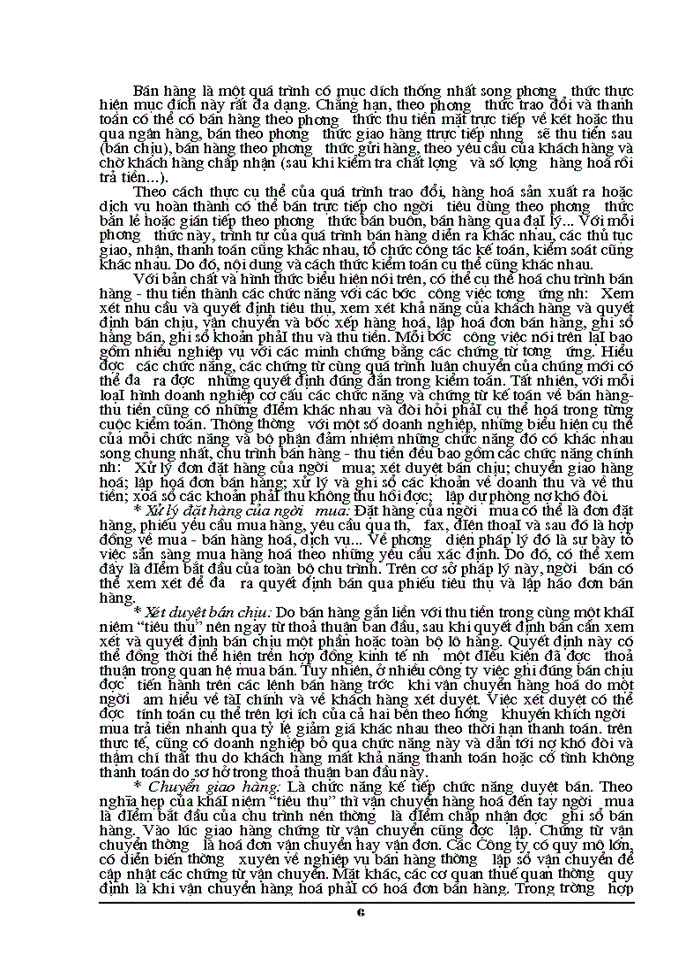 image for page Công tác Kiểm toán chu trình bán hàng và thu tiền trong Kiểm toán Báo cáo tài chính ở Công ty DVTV tài chính Kế toán và Kiểm toán