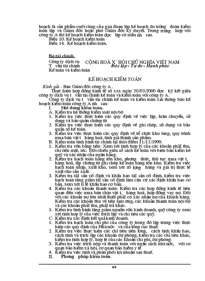 image for page Công tác Kiểm toán chu trình bán hàng và thu tiền trong Kiểm toán Báo cáo tài chính ở Công ty DVTV tài chính Kế toán và Kiểm toán