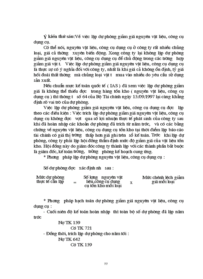 image for page Tổ chức hạch toán Nguyên vật liệu Công cụ dụng cụ tại Công ty Thiết bị đo Điện