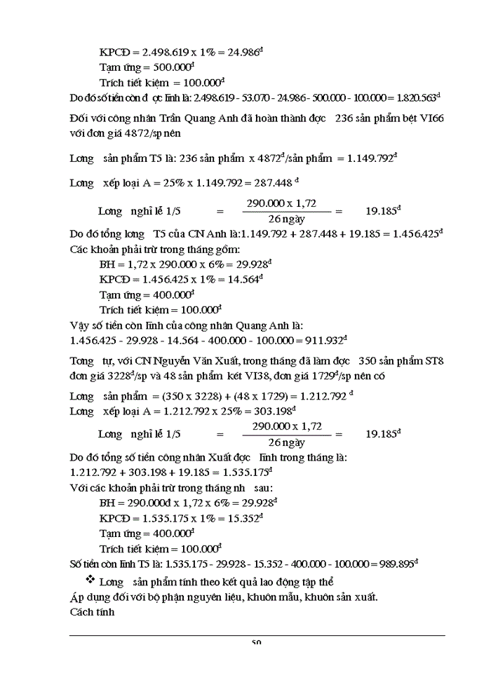 image for page Kế toán tiền lương và các khoản trích theo lương tại Công ty Sứ Thanh Trì thuộc Tổng Công ty Thuỷ tinh và Gốm Xây dựng