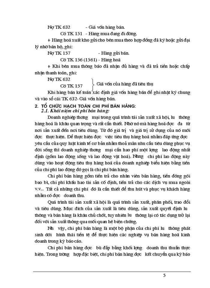 image for page Tổ chức hạch toán chi phí doanh thu và kết quả của khối lượng hàng hoá kinh doanh trong kỳ nhằm nâng cao hiệu quả kinh doanh ở Công ty Vật tư Kỹ thuật Xi măng