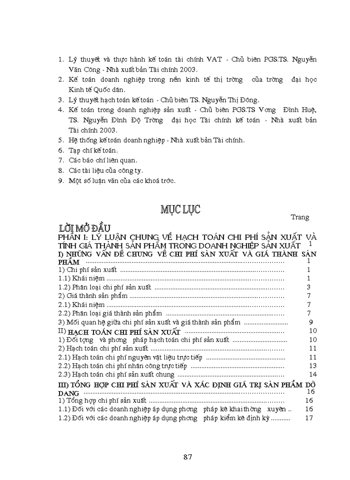 image for page Kế toán tập hợp chi phí sửa chữa và tính giá thành dịch vụ sửa chữa ở Công ty Cổ phần vận tải Ô tô Nam Định