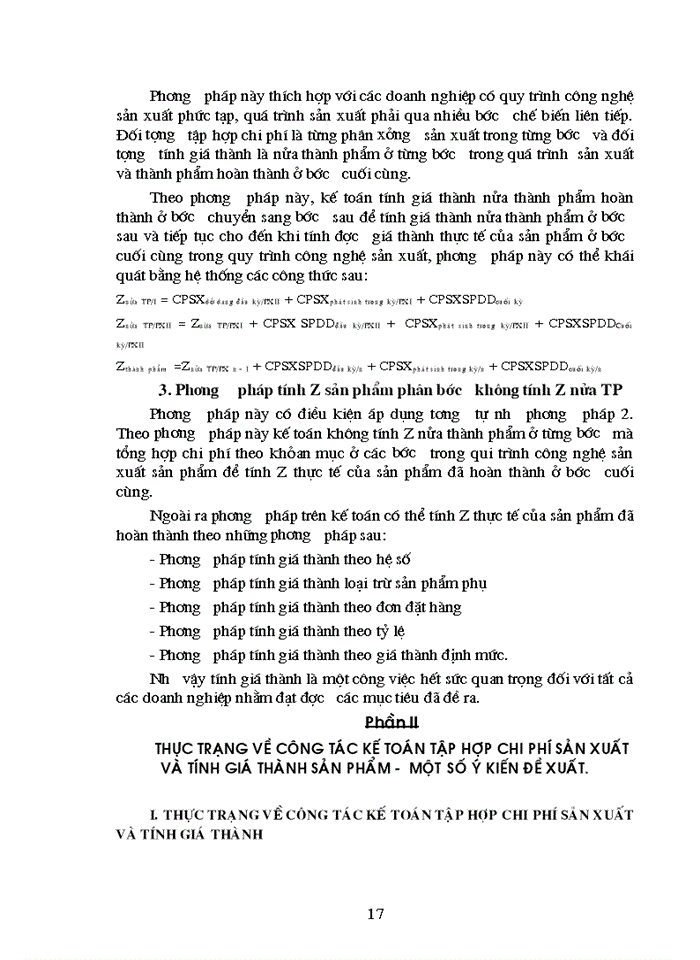 image for page Hoàn thiện công tác Kế toán tập hợp Chi phí sản xuất và tính Giá thành sản phẩm