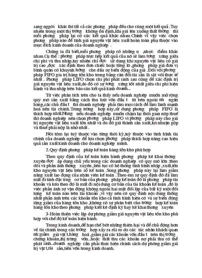 image for page Hoàn thiện công tác Kế toán Nguyên vật liệu trong các Doanh nghiệp hiện nay và Một số đề xuất