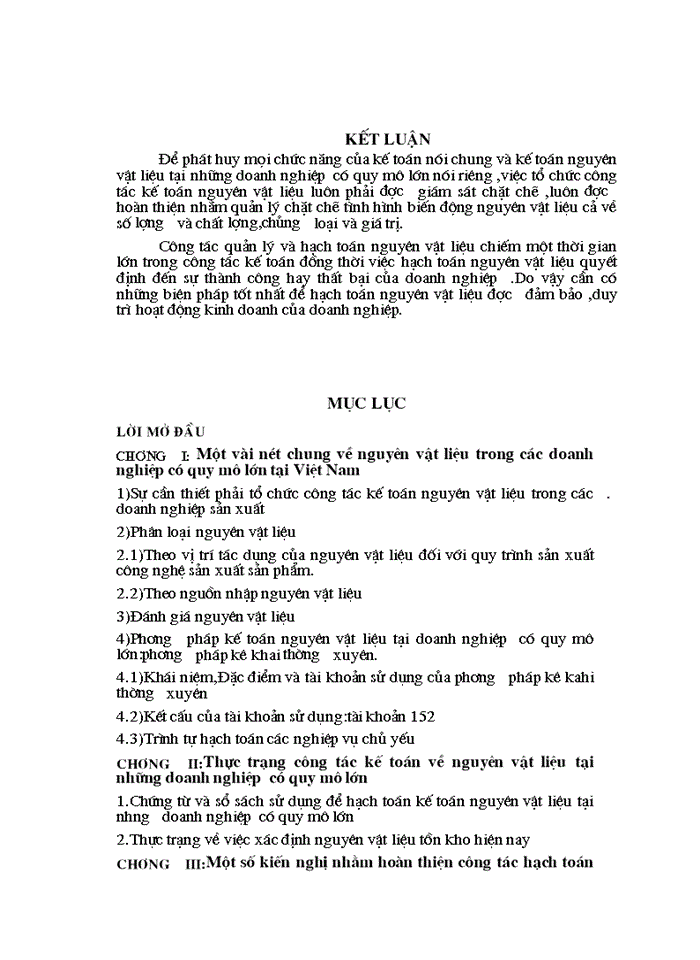 image for page Hoàn thiện công tác Kế toán Nguyên vật liệu trong các Doanh nghiệp hiện nay và Một số đề xuất