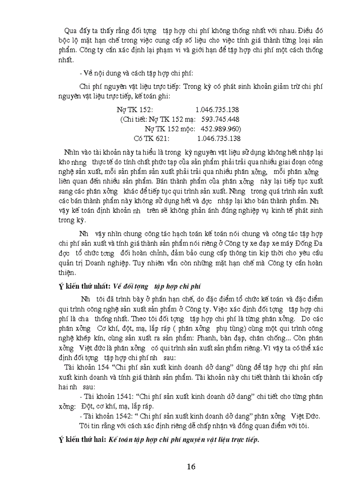 image for page Hạch toán Chi phí sản xuất và tính Giá thành sản phẩm với công tác quản trị doanh nghiệp tại Công ty xe đạp xe máy Đống Đa Hà Nội