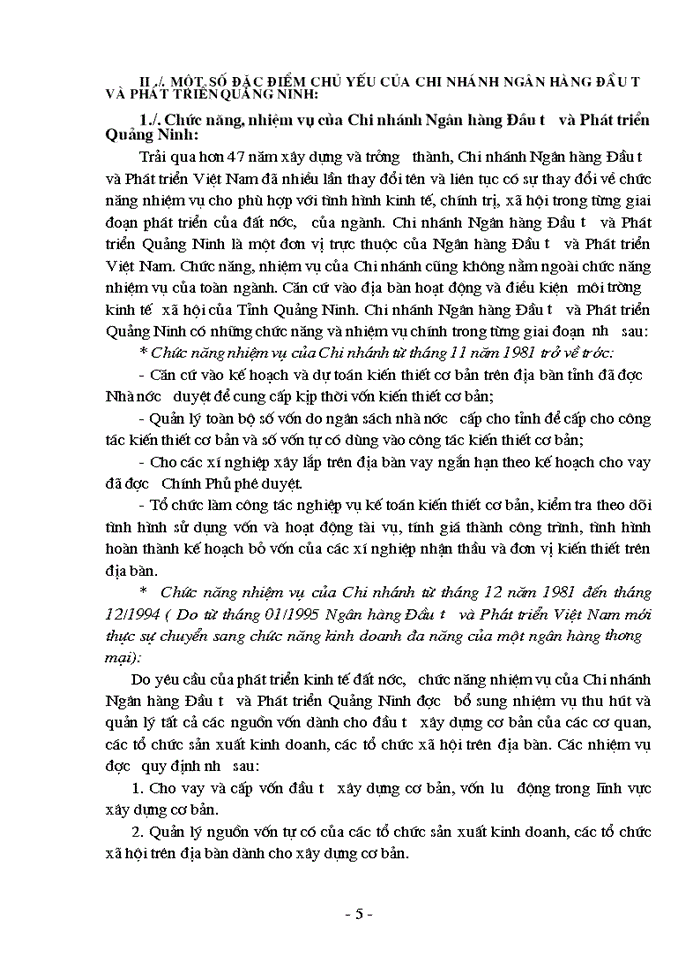 image for page Nâng cao chất lượng thẩm định tài chính dự án đầu tư tín dụng trung và dài hạn tại chi nhánh Ngân hàng đầu tư và Phát triển Quảng Ninh