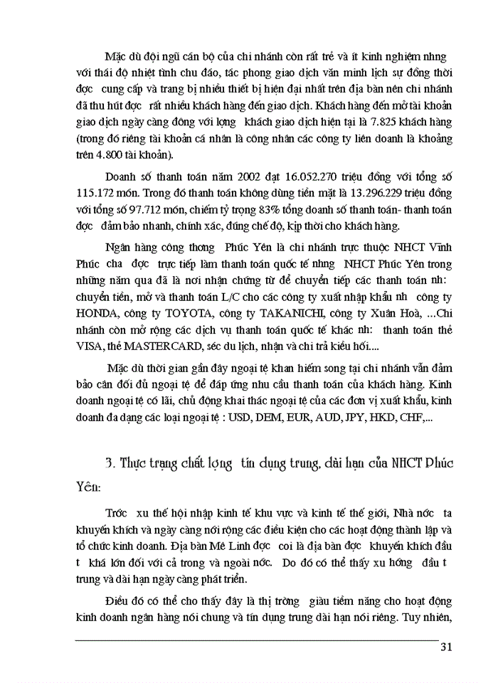 image for page Một số Giải pháp nâng cao chất lượng tín dụng trung dài hạn tại ngân hàng Công thương Phúc Yên