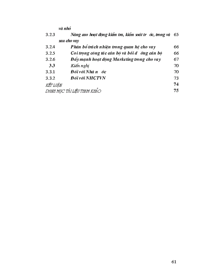 image for page Giải pháp nâng cao chất lượng tín dụng đối với các doanh nghiệp vừa và nhỏ tại chi nhánh Ngân hàng Công thương Ba Đình