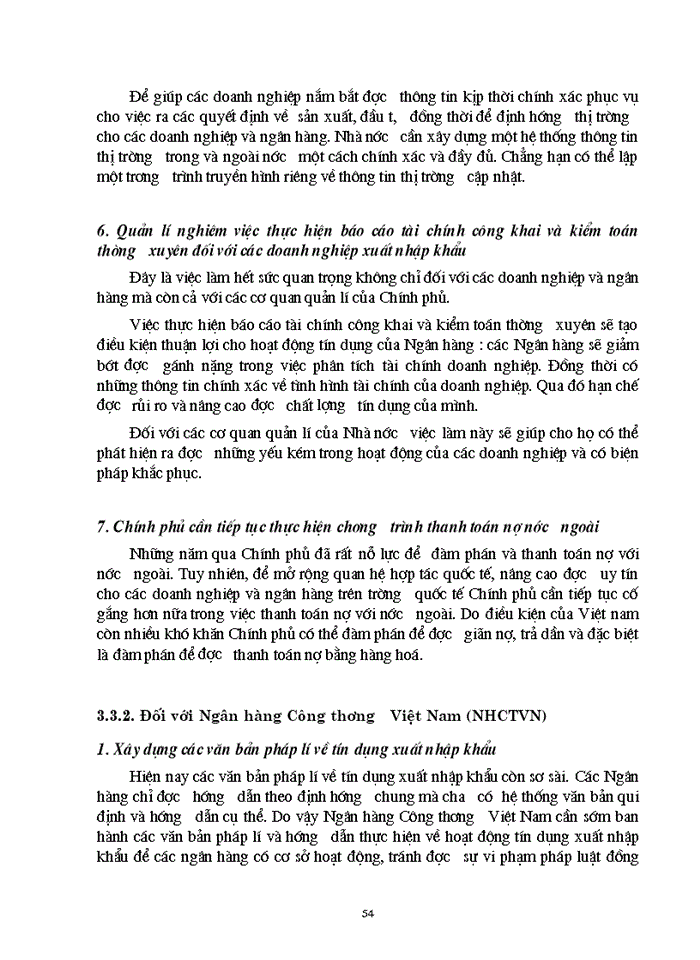 image for page Một số Giải pháp nhằm nâng cao chất lượng tín dụng Xuất nhập khẩu tại chi nhánh ngân hàng Công thương khu vực Đống Đa