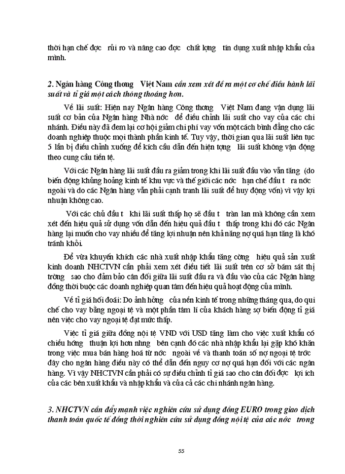 image for page Một số Giải pháp nhằm nâng cao chất lượng tín dụng Xuất nhập khẩu tại chi nhánh ngân hàng Công thương khu vực Đống Đa